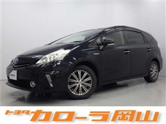 トヨタ プリウスアルファ Sチュ-ンブラック