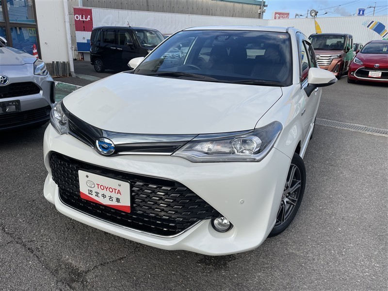 カローラフィールダーHEV G WXB（371011216579）の中古車 | トヨタ認定