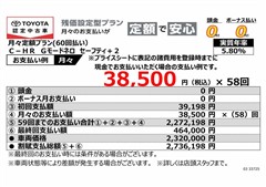 C-HR Gモードネロ セーフティ+2