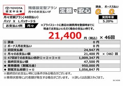 パッソ X LパッケージS