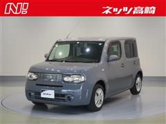 日産　キューブ 15X インディゴ+