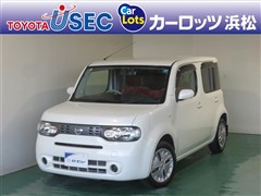 日産 キューブ15Xパーティーレッド