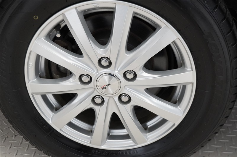 社外アルミホイール装着