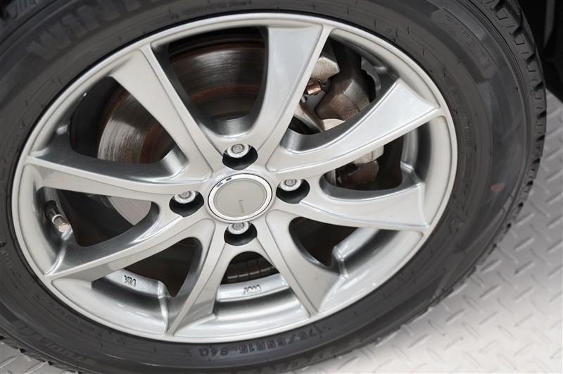 社外アルミホイール装着