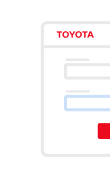 Step2:TOYOTAアカウントにログイン