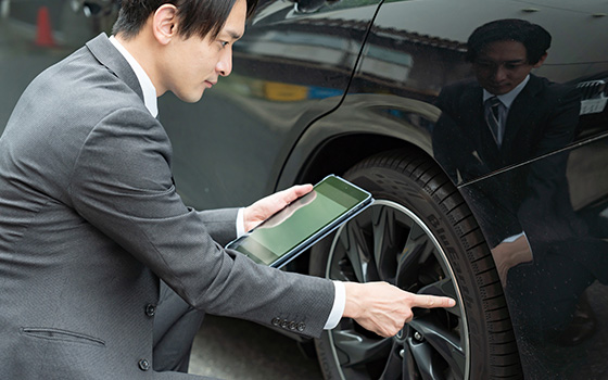 クルマの状態が確認できる