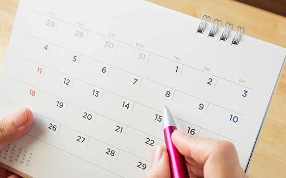 STEP 03　予約の詳細日時を調整する