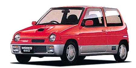 アルトワークス(1991年9月~1993年10月) RS/X| トヨタ自動車の アルトワークス(1991年9月~1993年10月) RS/X| トヨタ自動車の