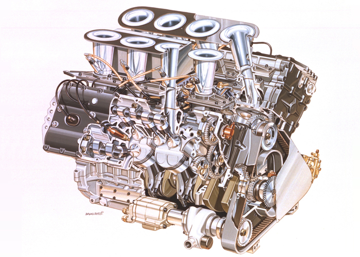 技術革新の足跡 フォード コスワースdfv F1最多勝の汎用エンジン 1967年 トヨタ自動車のクルマ情報サイト Gazoo