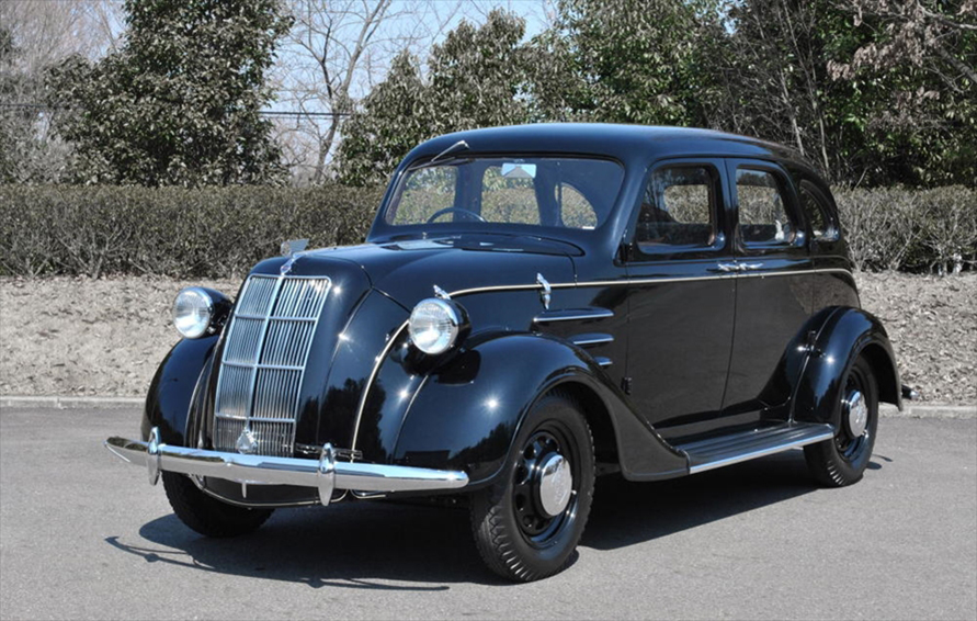 1936年（昭和11年）より発売開始となった「トヨダAA型」乗用車（写真：トヨタ自動車）