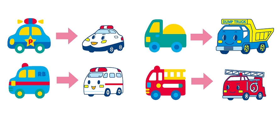 あの青いパトカーのキャラクターは なんて名前 トヨタ自動車のクルマ情報サイト Gazoo