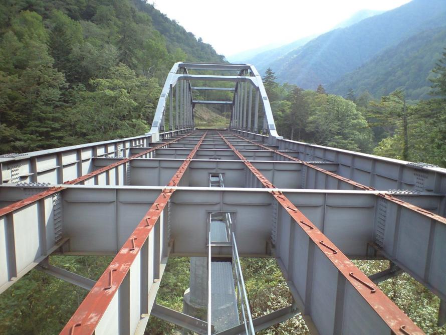 スライドでも紹介された未成道の一例。未完成のまま放置された橋が山の中にあるそう　写真提供：LEVEL7G