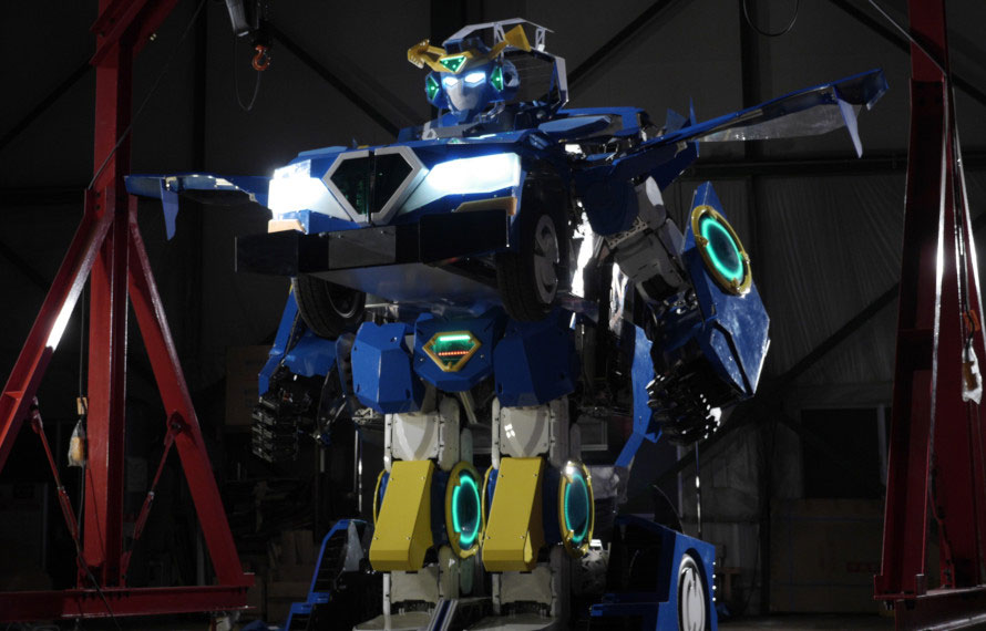 あのトランスフォーマーが現実に 乗用人型変形ロボットj Deite Ride登場 トヨタ自動車のクルマ情報サイト Gazoo