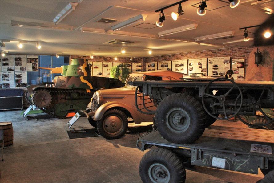趣味で始めた「社長の小部屋」は軍用車両の私設博物館！
