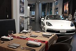 世界で唯一のポルシェ公認レストラン「The Momentum by Porsche」