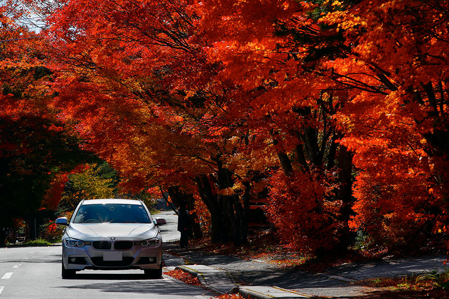 Gazoo写真教室 14限目 紅葉と愛車を撮ろう クルマをかっこ良く撮りたい こそっとスキルアップ トヨタ自動車のクルマ 情報サイト Gazoo