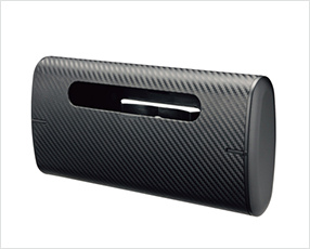 カーボン調　ティシューケーススリム （カーメイト）