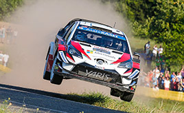 【トヨタ WRC】第9戦3日目、首位タナックがリードをさらに拡大