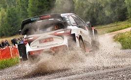 【トヨタ WRC】第4戦2日目、クレバーな戦いを続けたオジエが総合3位につけ4台のヤリスWRCがトップ6に入る 
