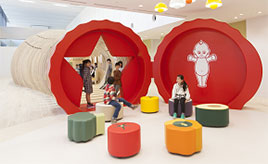 赤い蓋のマヨネーズドームがかわいい！多彩な展示を楽しめるマヨテラス　東京都調布市