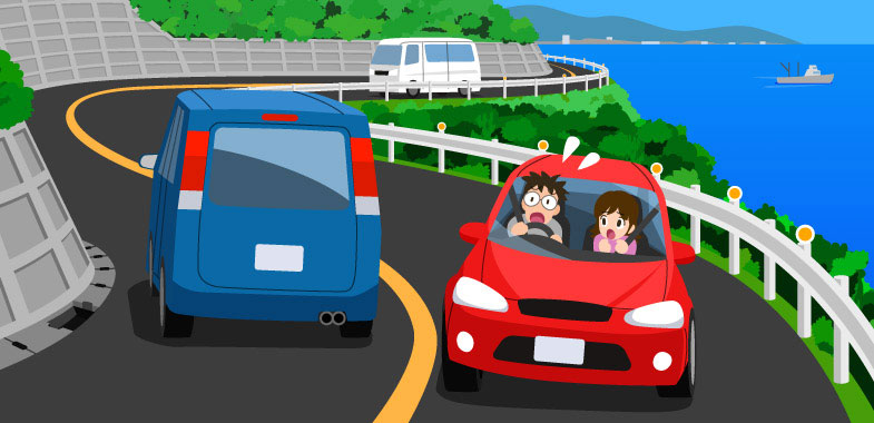 車線のなかで どの位置を走っている クルマの運転操作 みんなはどうしている トヨタ自動車のクルマ情報サイト Gazoo