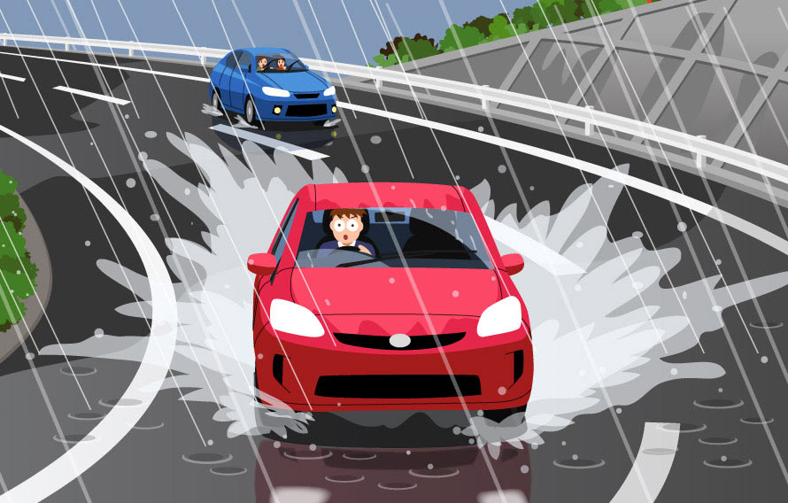 高速道路での雨の日のブレーキ操作どうしている？（クルマの運転操作、みんなはどうしている？） | トヨタ自動車のクルマ情報サイト‐GAZOO