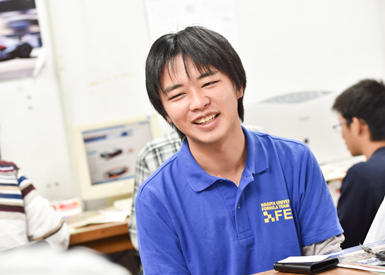 今シーズンのリーダーとなった西尾さん。「プレッシャーを楽しみに変えて、連覇までの活動をがんばりたい」