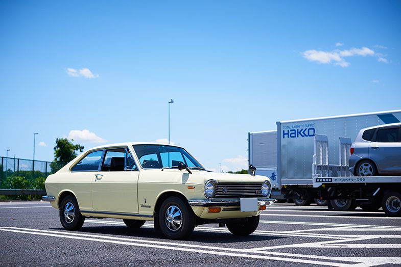 初恋のクルマと運命の再会 1969年式ダットサン サニークーペ 1000 デラックス B10型 初代 トヨタ自動車のクルマ情報サイト Gazoo