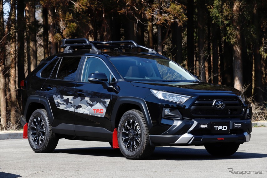 トヨタ RAV4 新型】TRDはダブルの“モンスター”カスタマイズを提案