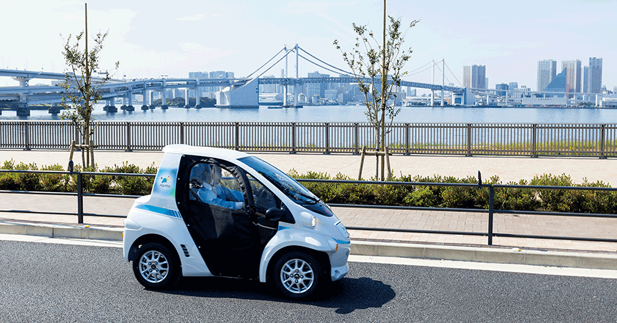 都内でちょい乗りに使える超小型電気自動車のシェアリングサービス Times Car Plus Ha Mo Maas 基本コンテンツ トヨタ自動車のクルマ情報サイト Gazoo