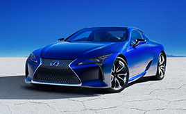 レクサス、国内累計販売台数50万台達成を記念し、特別仕様車を発売 －LCに特別仕様車“Structural Blue”を設定－