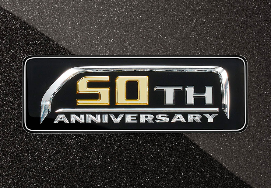 50TH ANNIVERSARY バックドアエンブレム