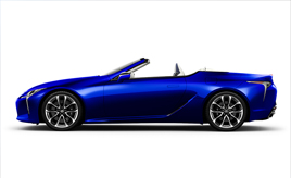 LC500 Convertible特別仕様車“Structural Blue”（ストラクチュラルブルー）